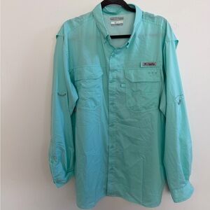 Columbia PFG Long Sleeve Button Up